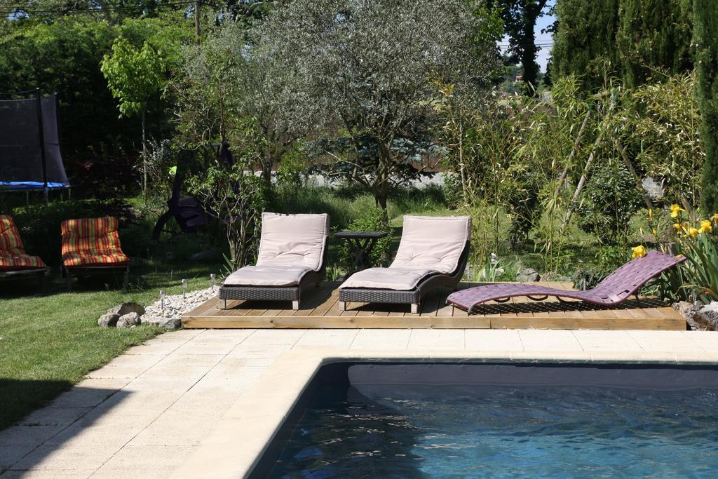 Chambre D'Hotes Park Des Collines - Gite Genissieux Luaran gambar